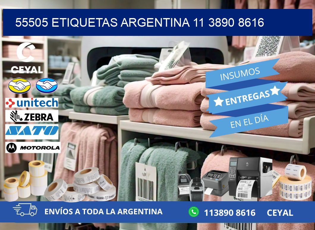 55505 ETIQUETAS ARGENTINA 11 3890 8616