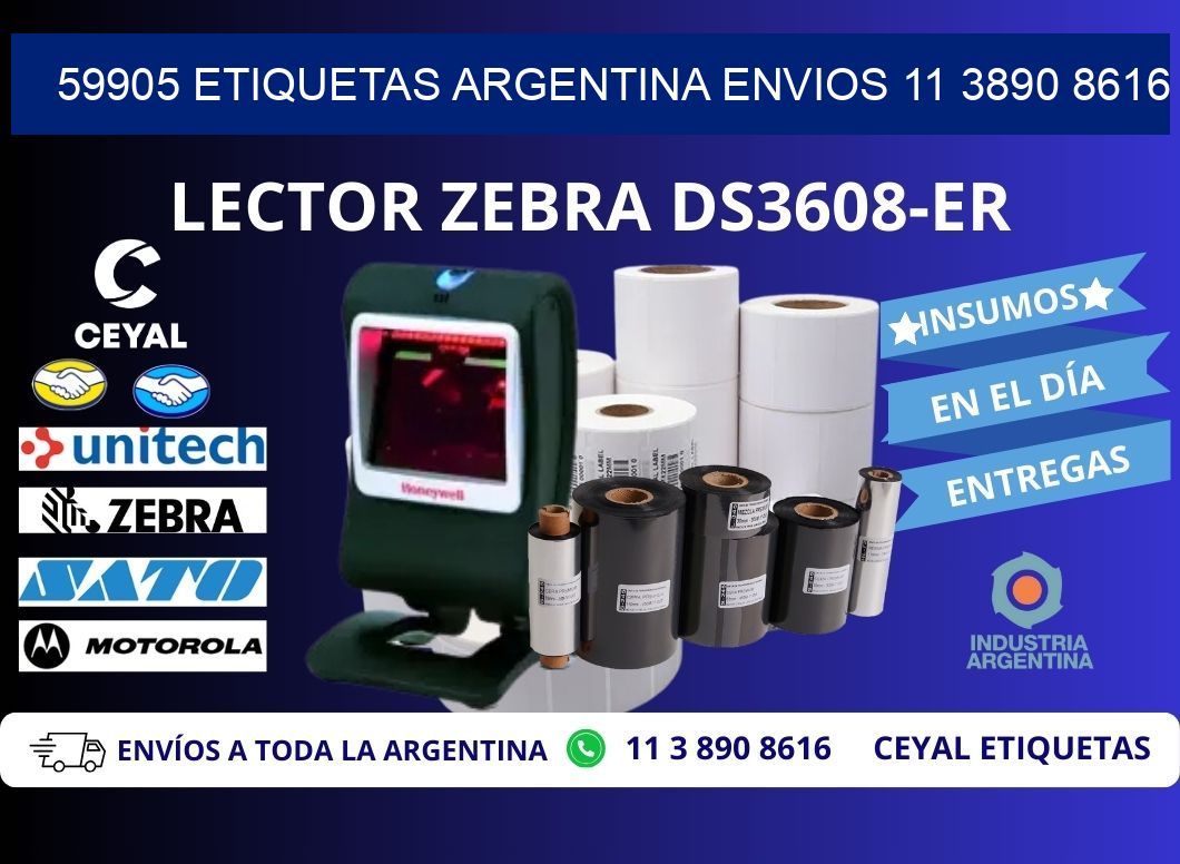 59905 ETIQUETAS ARGENTINA ENVIOS 11 3890 8616