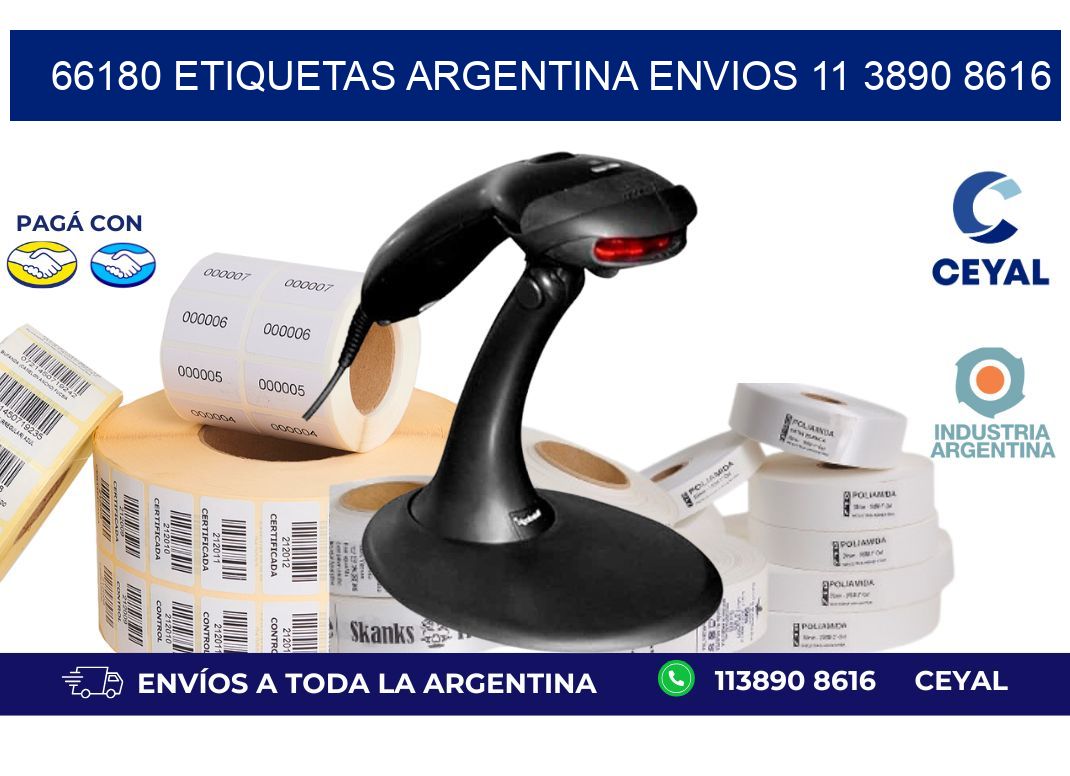 66180 ETIQUETAS ARGENTINA ENVIOS 11 3890 8616