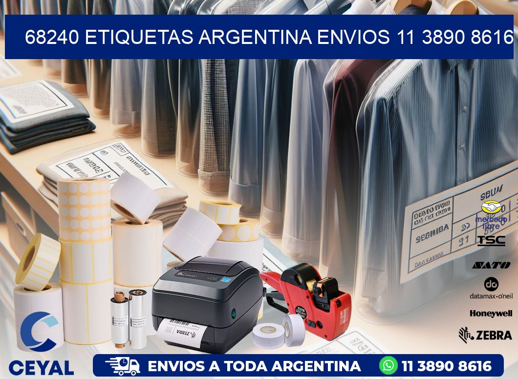 68240 ETIQUETAS ARGENTINA ENVIOS 11 3890 8616