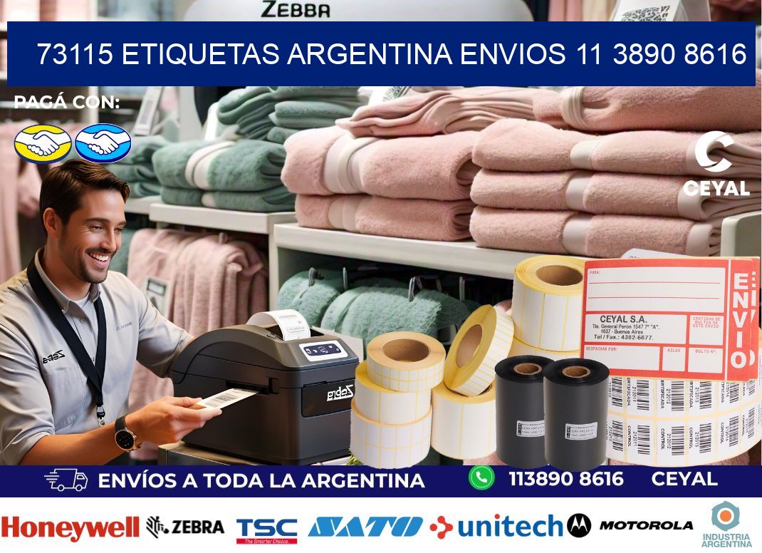 73115 ETIQUETAS ARGENTINA ENVIOS 11 3890 8616