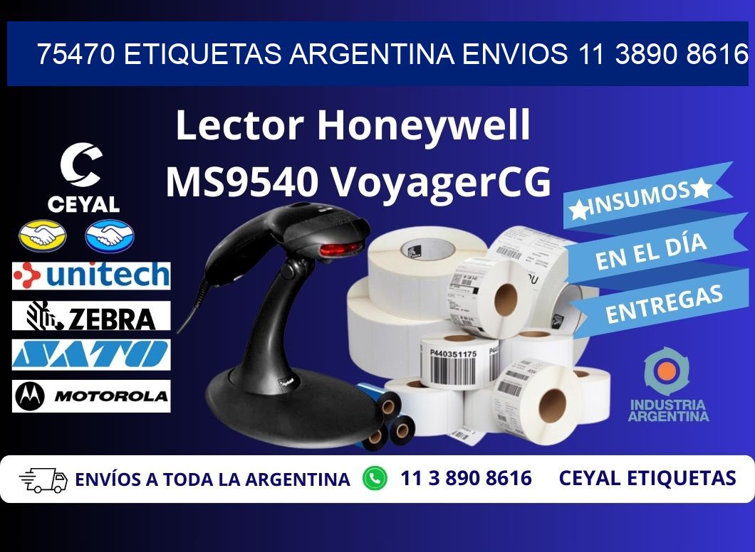 75470 ETIQUETAS ARGENTINA ENVIOS 11 3890 8616