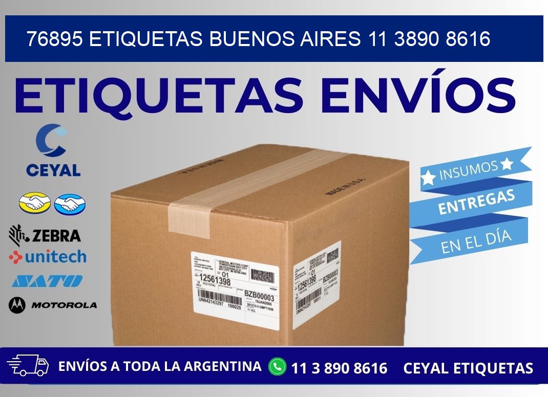 76895 ETIQUETAS BUENOS AIRES 11 3890 8616