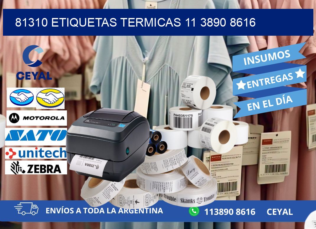 81310 ETIQUETAS TERMICAS 11 3890 8616