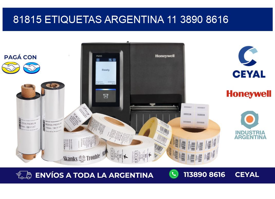 81815 ETIQUETAS ARGENTINA 11 3890 8616