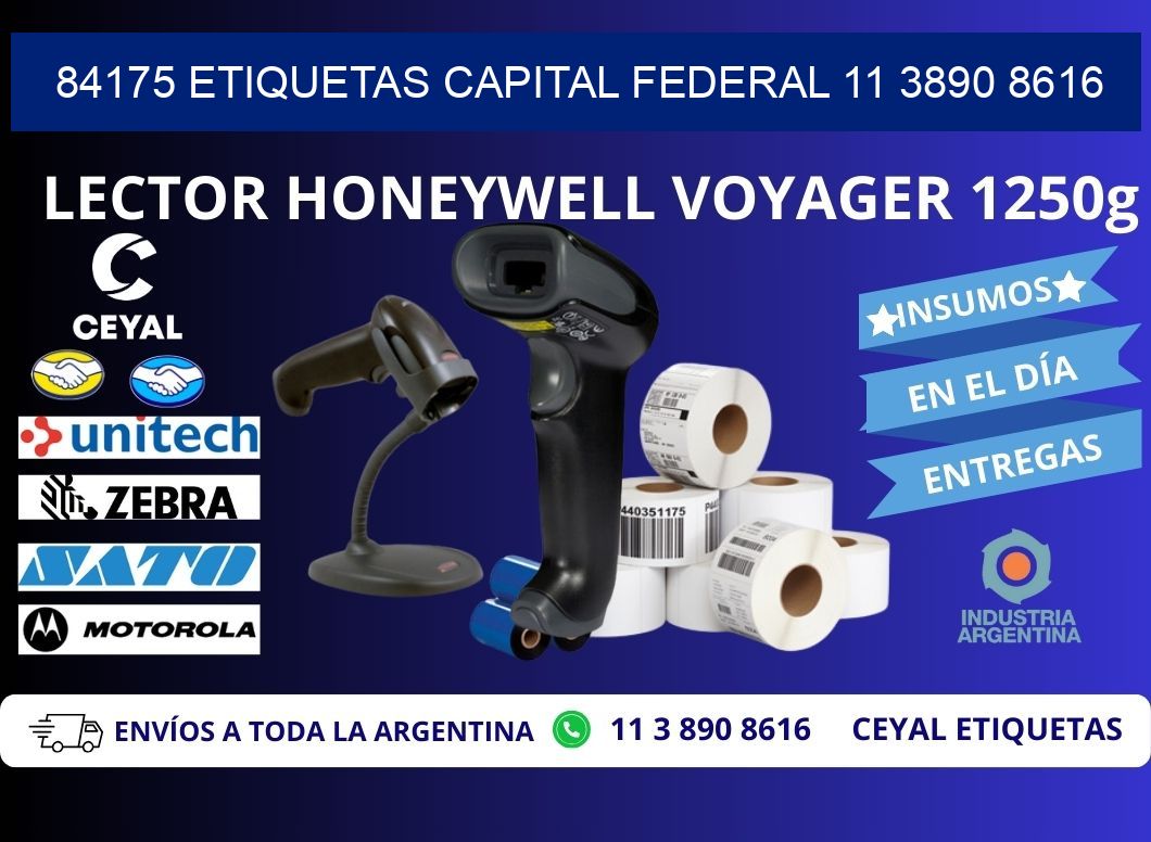 84175 ETIQUETAS CAPITAL FEDERAL 11 3890 8616
