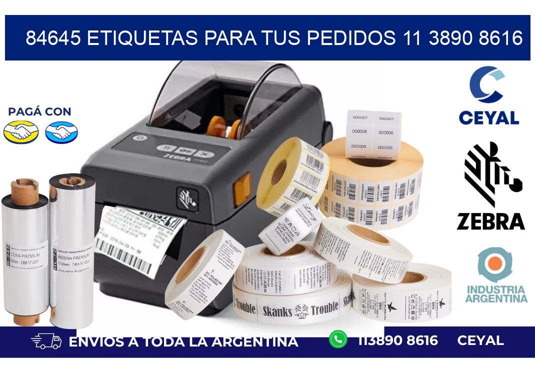 84645 ETIQUETAS PARA TUS PEDIDOS 11 3890 8616