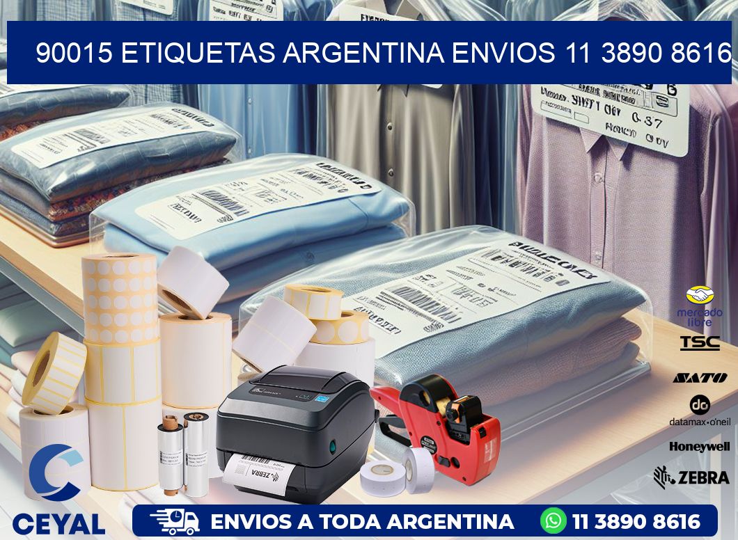 90015 ETIQUETAS ARGENTINA ENVIOS 11 3890 8616