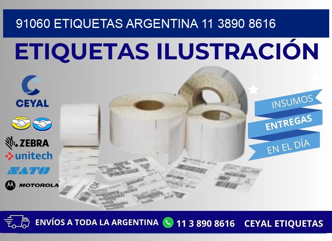 91060 ETIQUETAS ARGENTINA 11 3890 8616