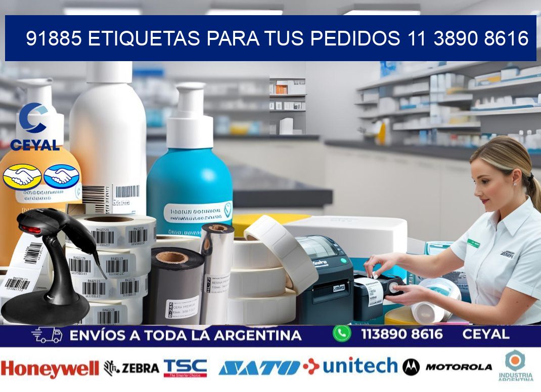 91885 ETIQUETAS PARA TUS PEDIDOS 11 3890 8616