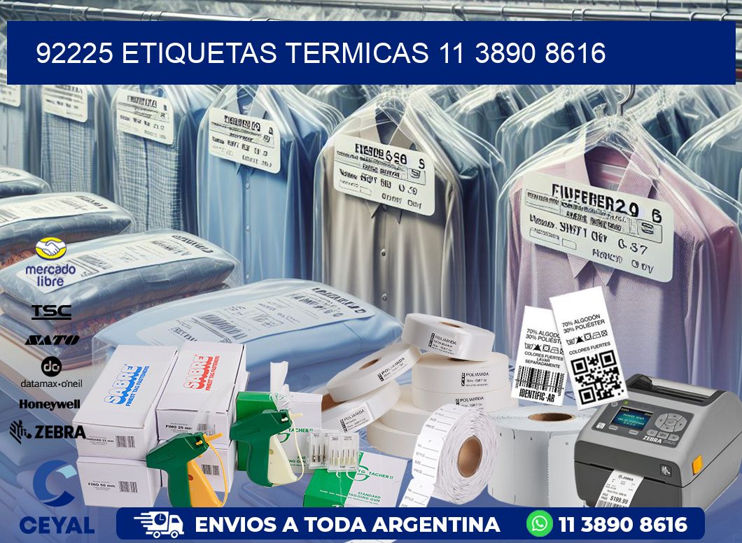 92225 ETIQUETAS TERMICAS 11 3890 8616