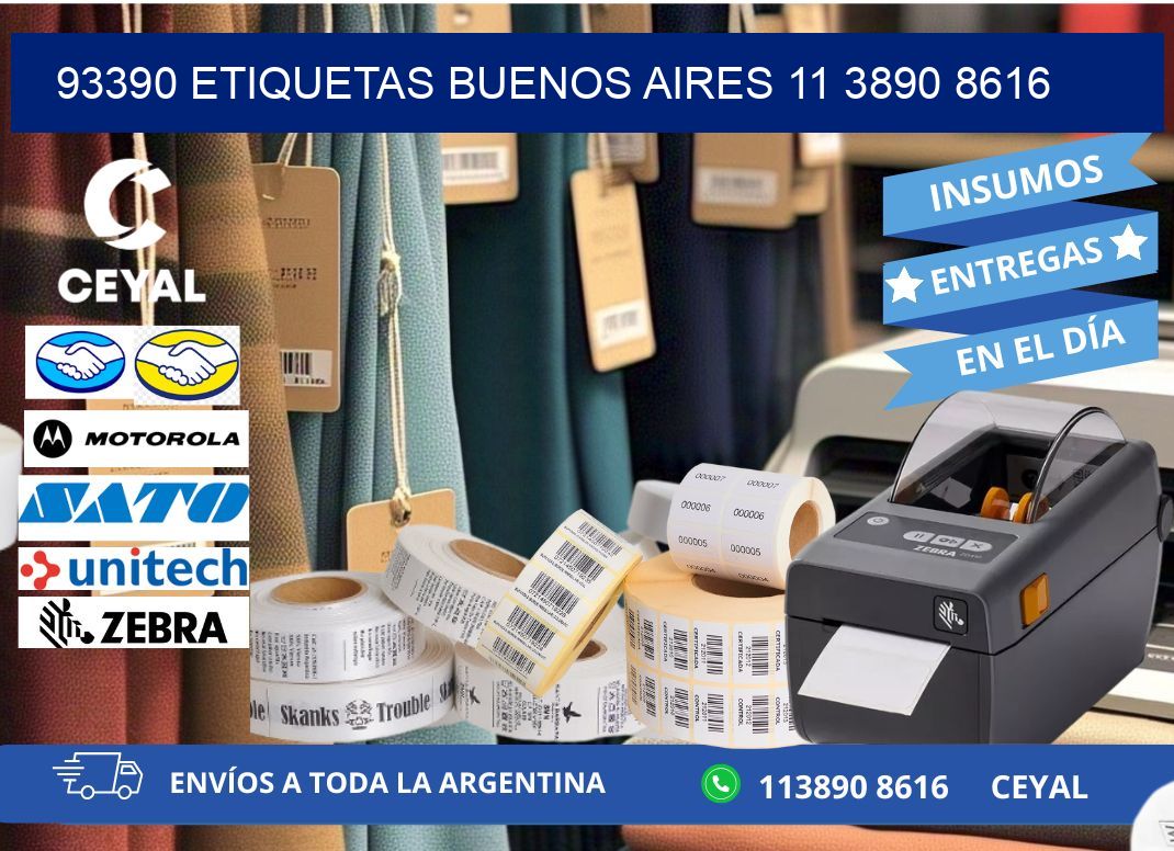 93390 ETIQUETAS BUENOS AIRES 11 3890 8616