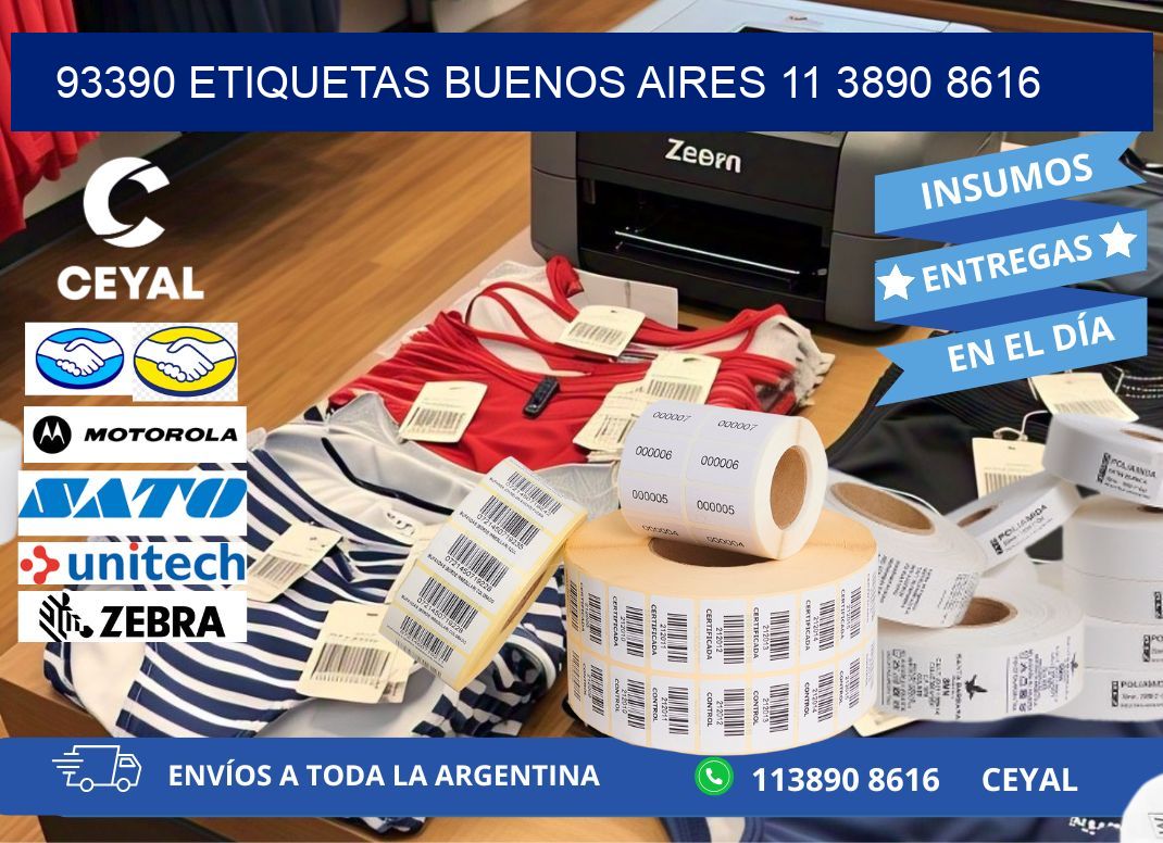 93390 ETIQUETAS BUENOS AIRES 11 3890 8616
