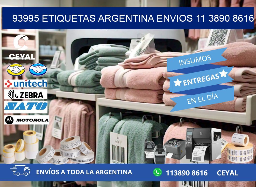 93995 ETIQUETAS ARGENTINA ENVIOS 11 3890 8616