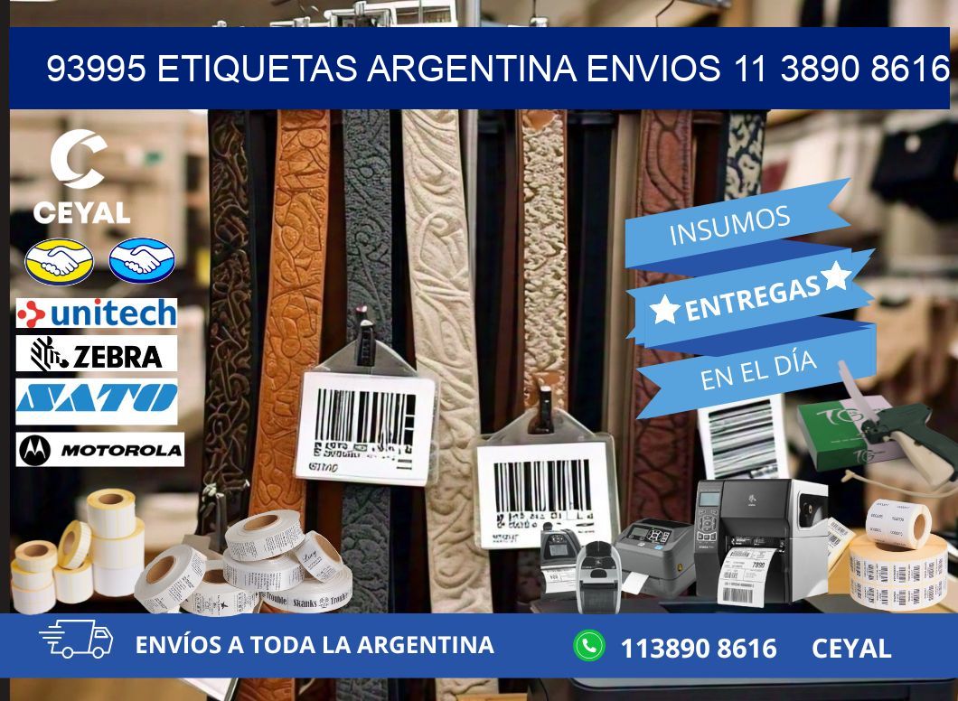 93995 ETIQUETAS ARGENTINA ENVIOS 11 3890 8616