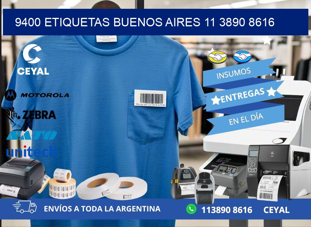 9400 ETIQUETAS BUENOS AIRES 11 3890 8616