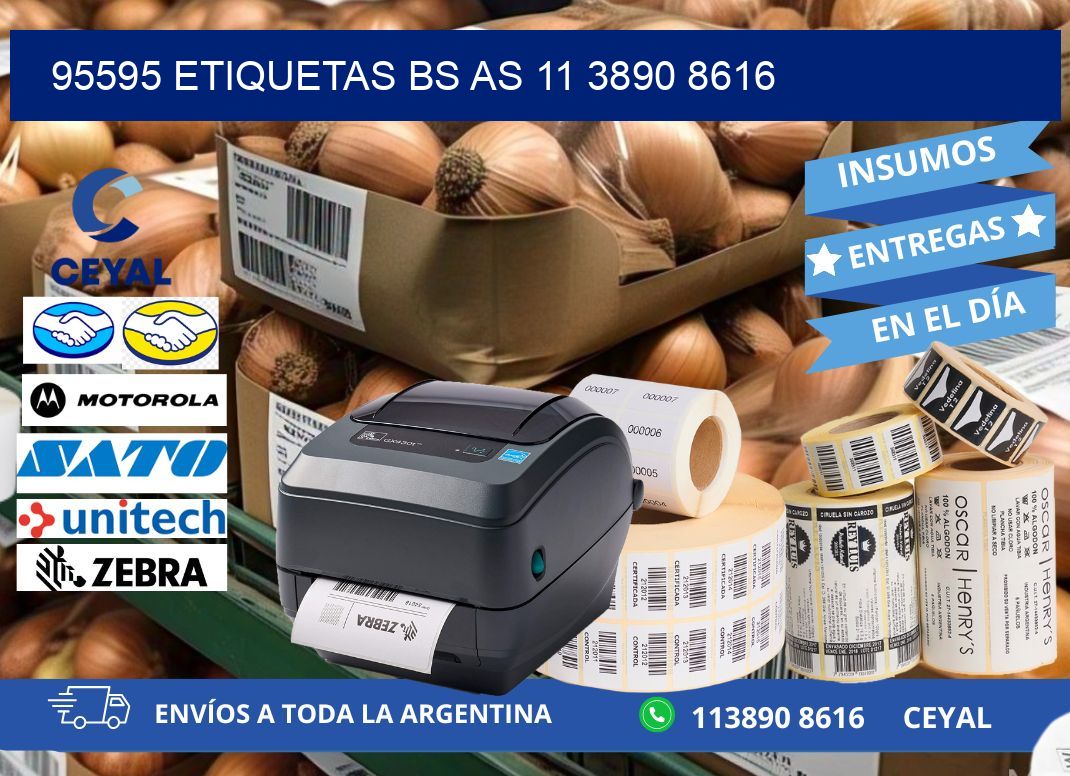 95595 ETIQUETAS BS AS 11 3890 8616