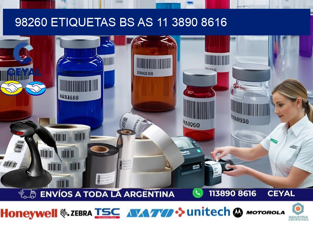 98260 ETIQUETAS BS AS 11 3890 8616