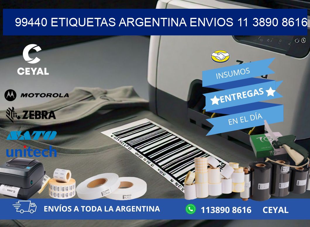 99440 ETIQUETAS ARGENTINA ENVIOS 11 3890 8616