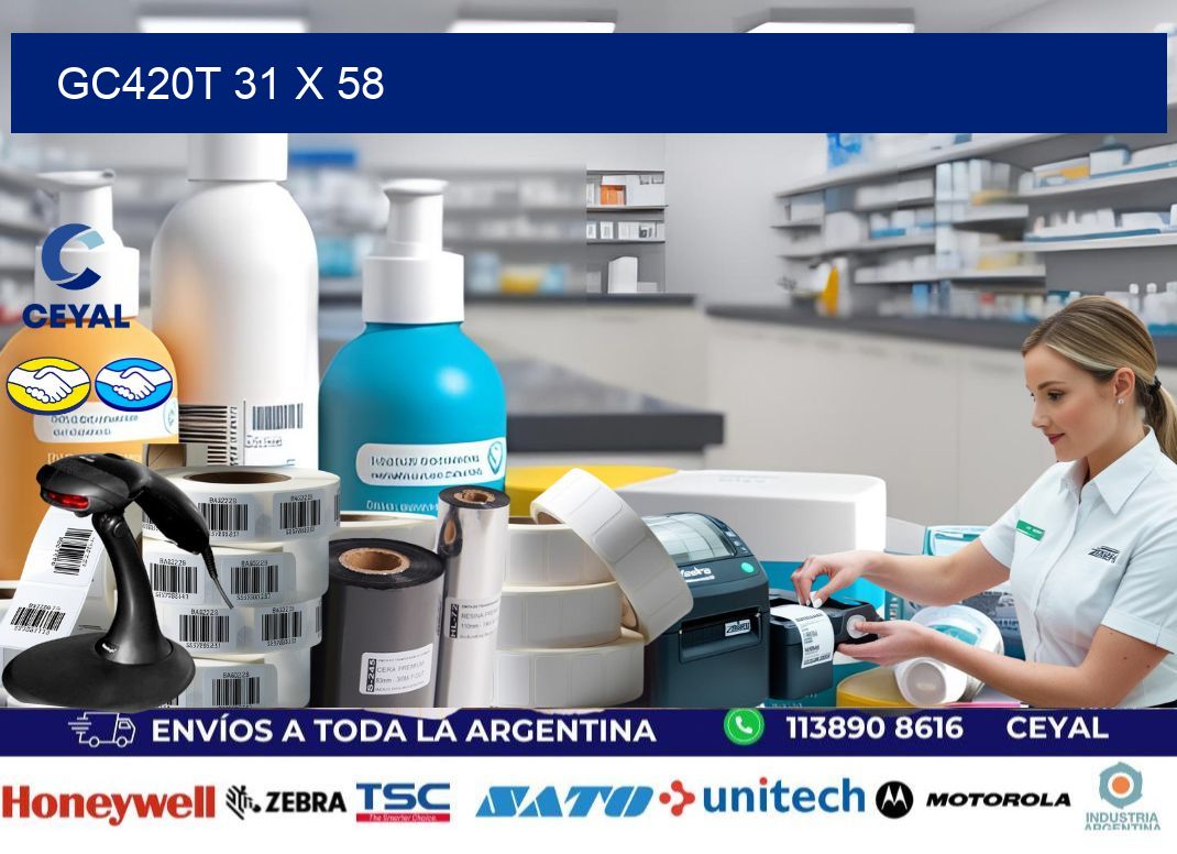 GC420T 31 x 58