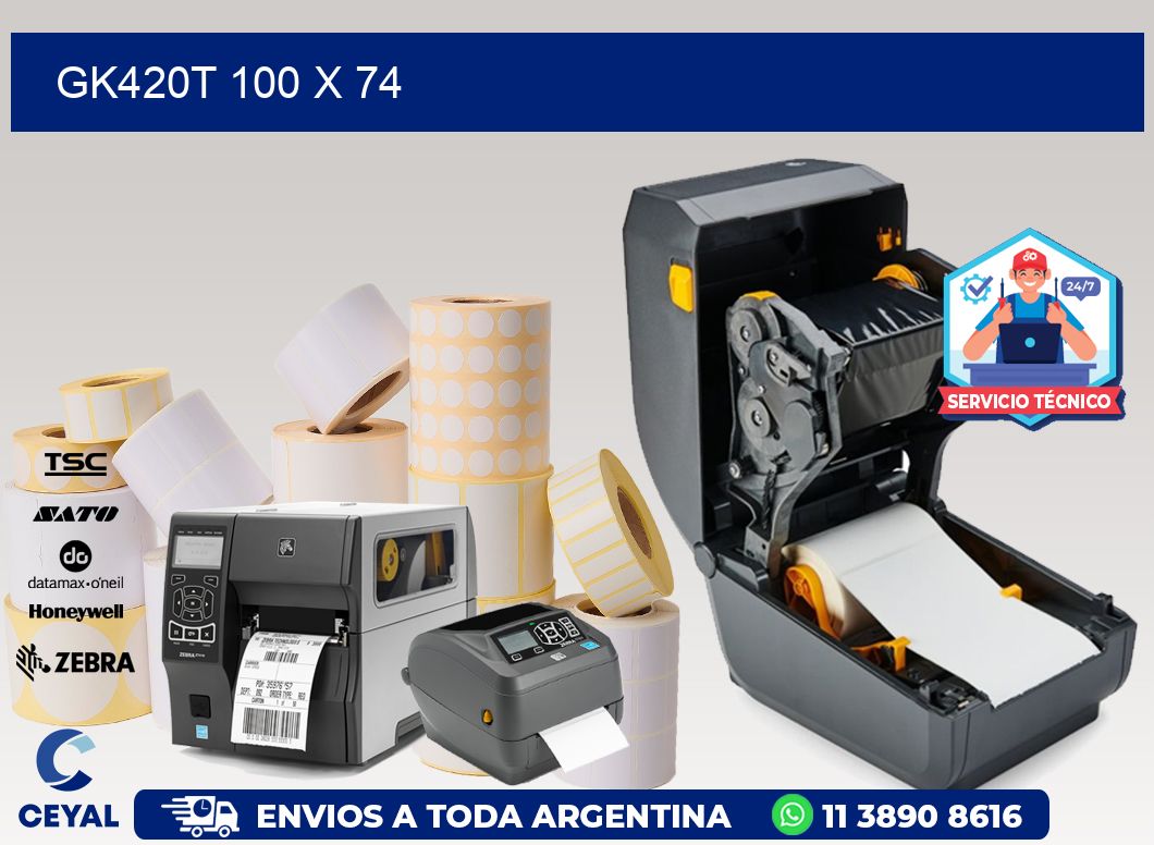GK420T 100 x 74