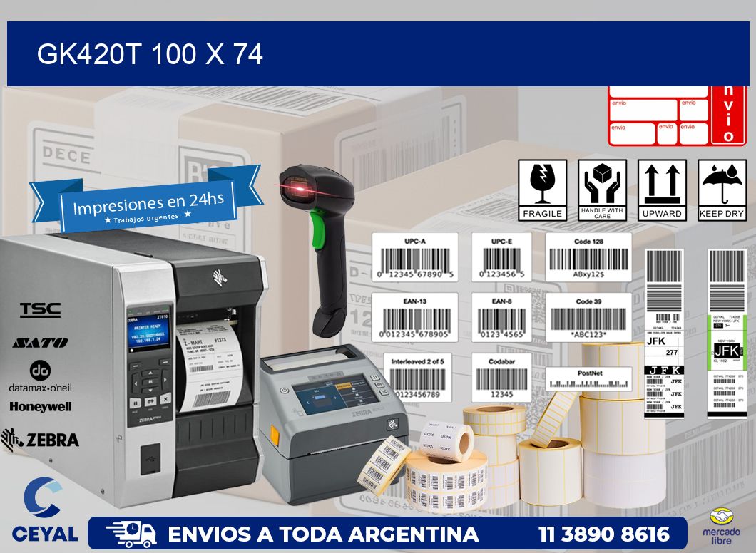 GK420T 100 x 74
