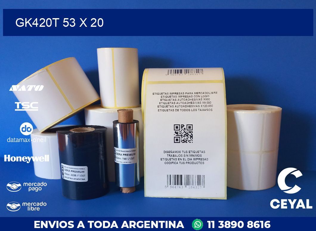 GK420T 53 x 20