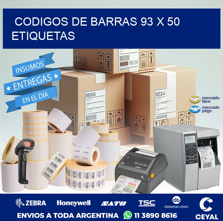 codigos de barras 93 x 50 etiquetas