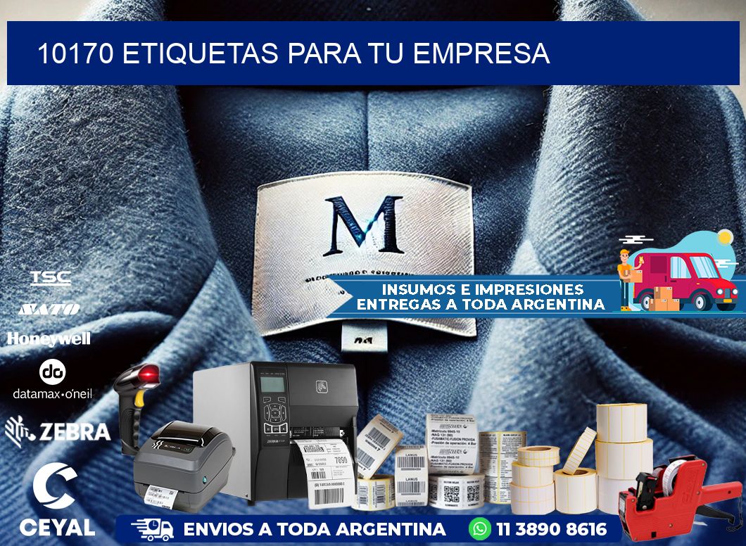 10170 etiquetas para tu empresa
