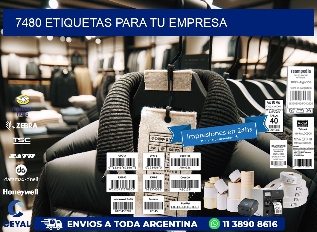 7480 etiquetas para tu empresa