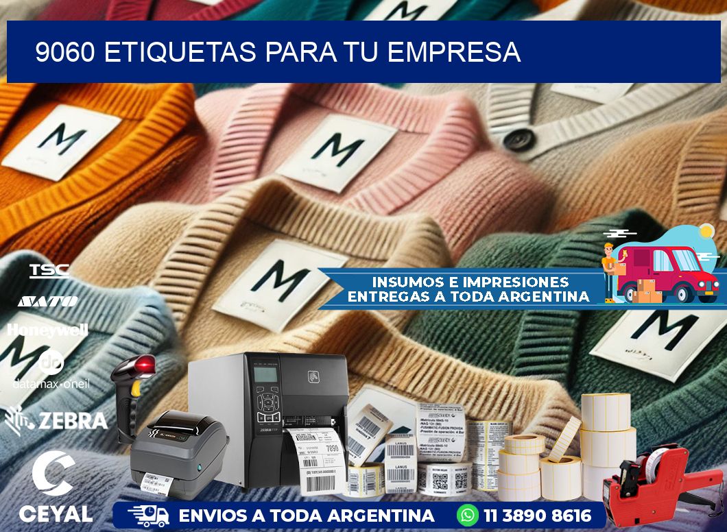 9060 etiquetas para tu empresa