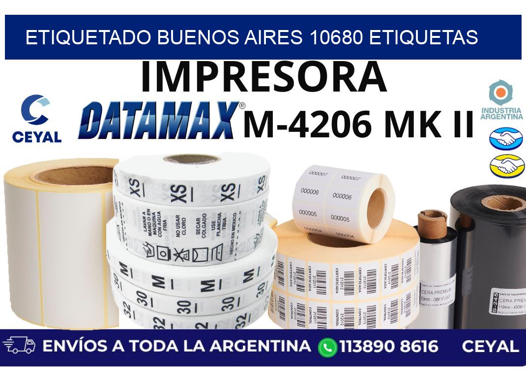 etiquetado buenos aires 10680 etiquetas