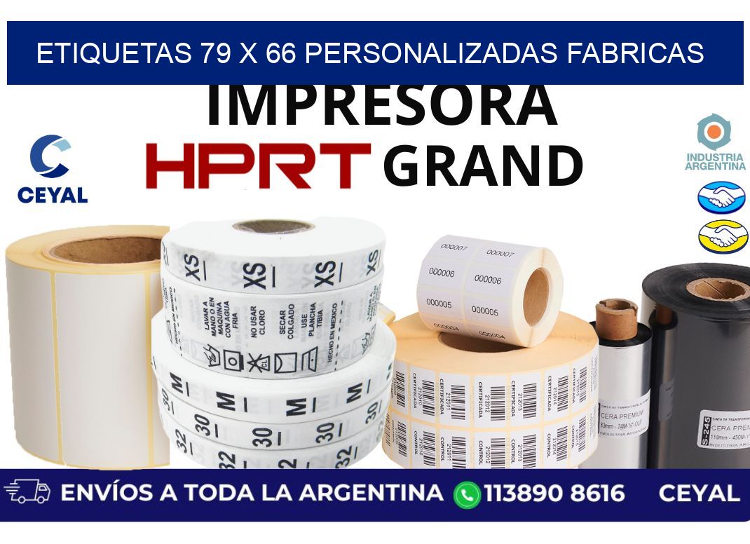 etiquetas 79 x 66 personalizadas fabricas