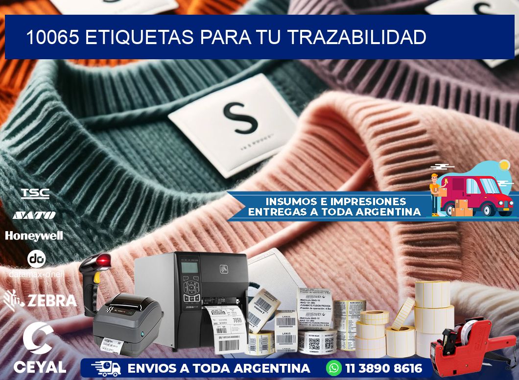 10065 etiquetas para tu trazabilidad