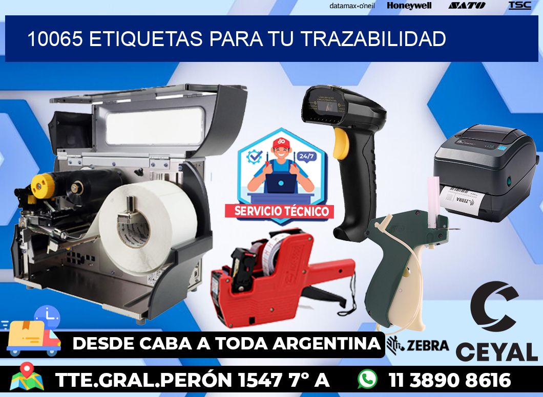 10065 etiquetas para tu trazabilidad