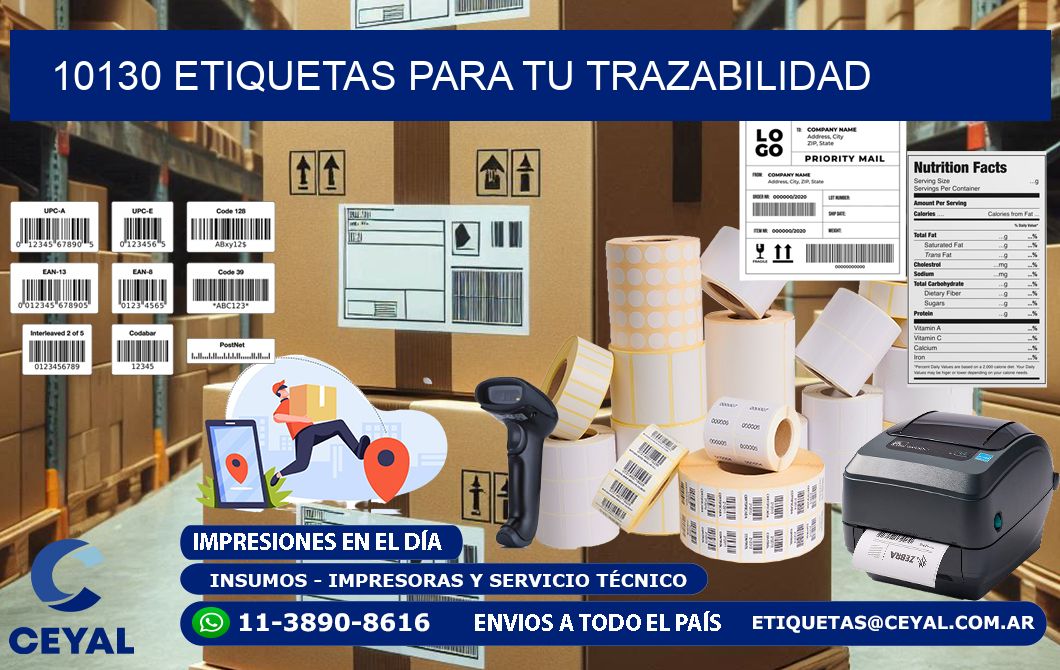 10130 etiquetas para tu trazabilidad