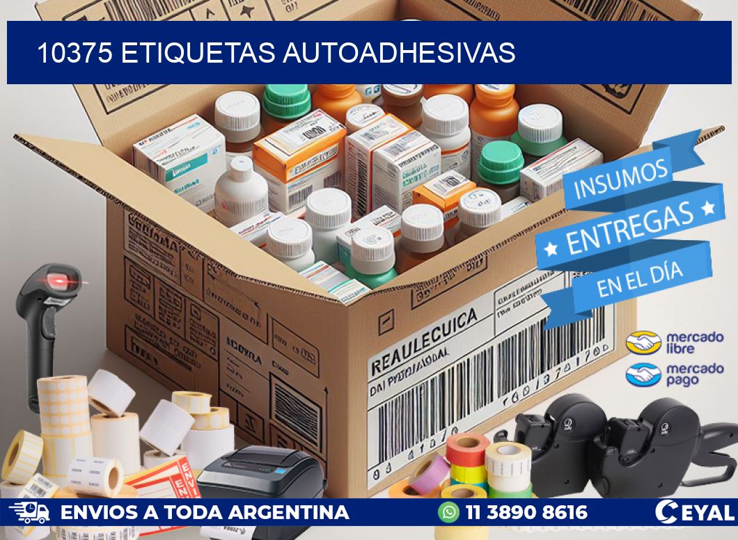 10375 etiquetas autoadhesivas