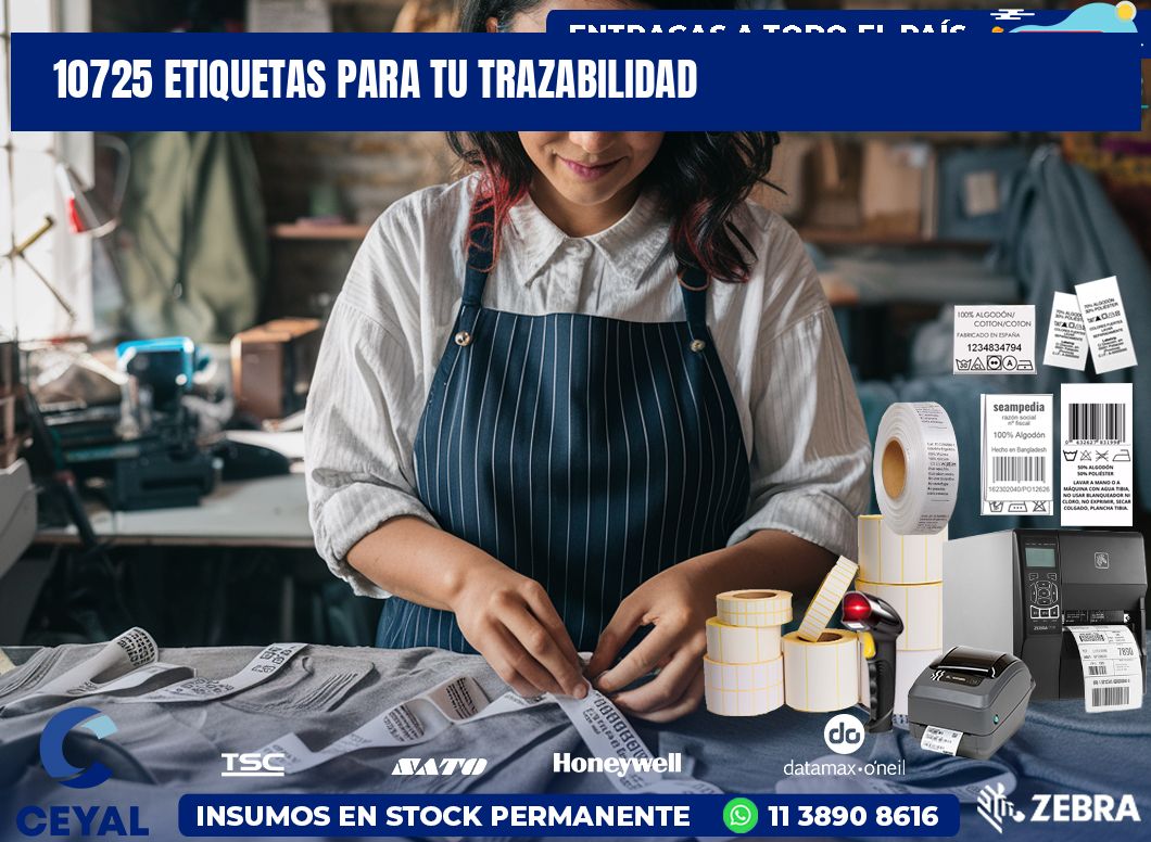 10725 etiquetas para tu trazabilidad
