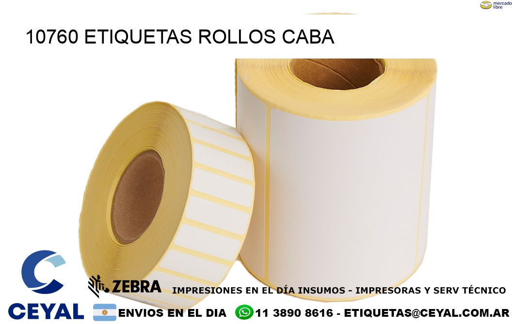 10760 etiquetas rollos CABA