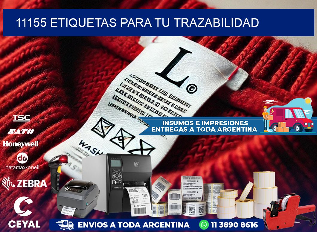 11155 etiquetas para tu trazabilidad