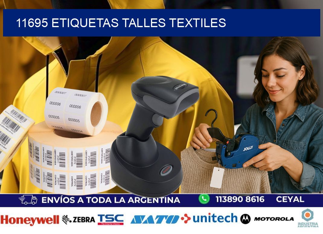 11695 ETIQUETAS TALLES TEXTILES