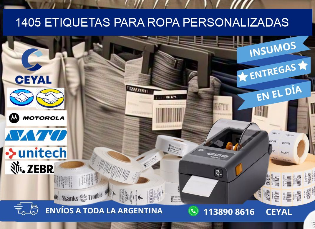 1405 Etiquetas para ropa personalizadas