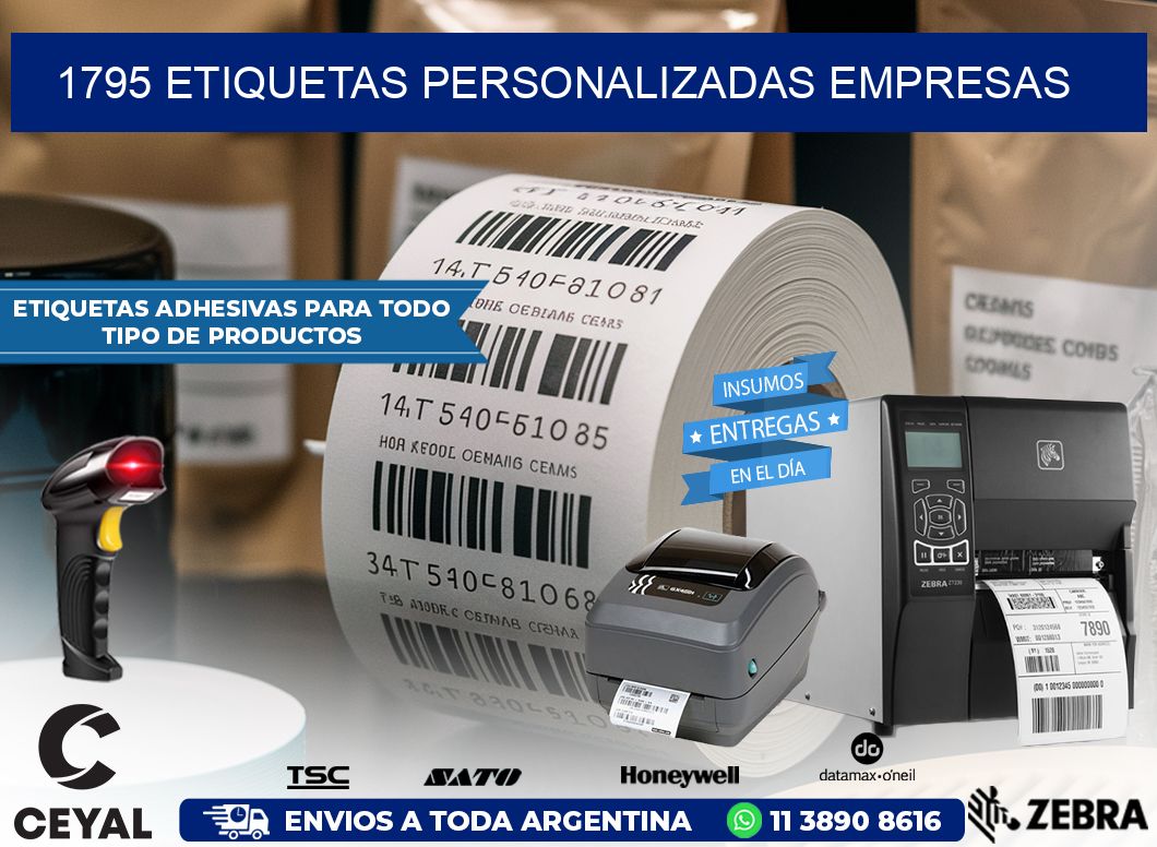 1795 Etiquetas personalizadas empresas