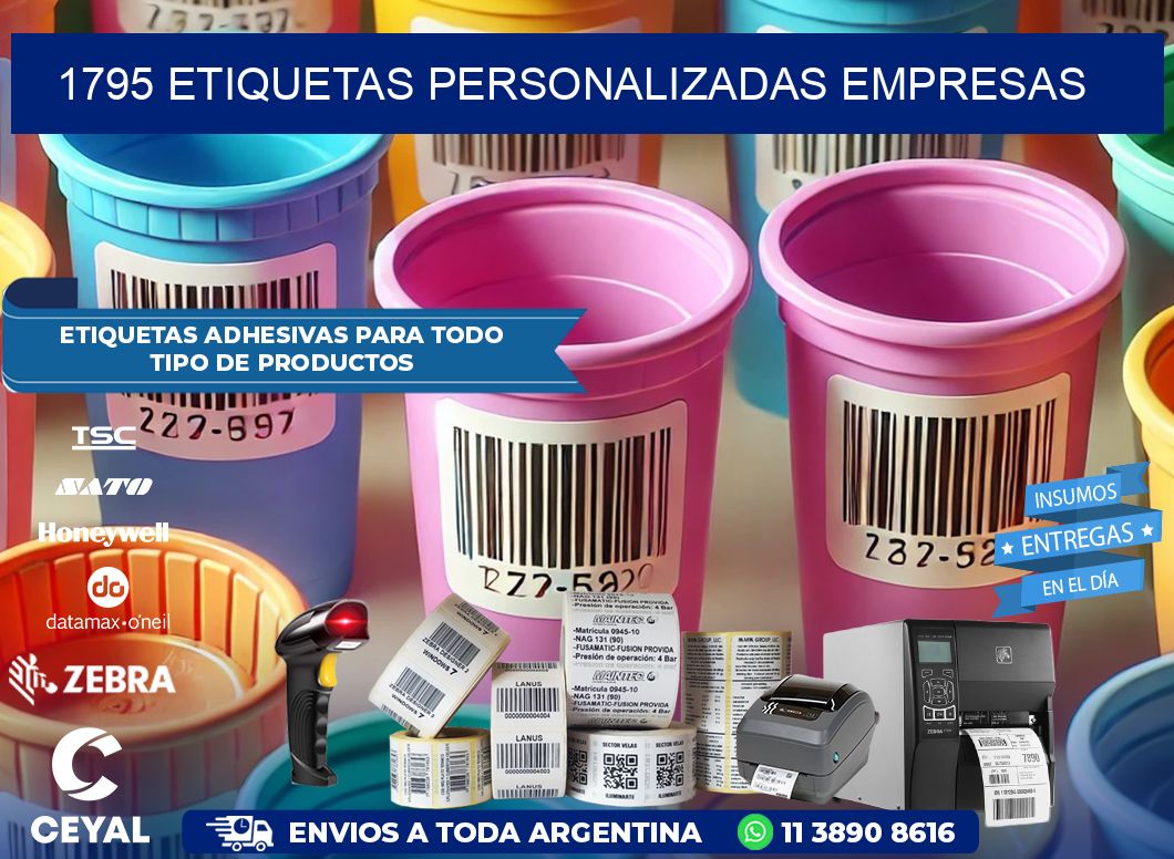 1795 Etiquetas personalizadas empresas