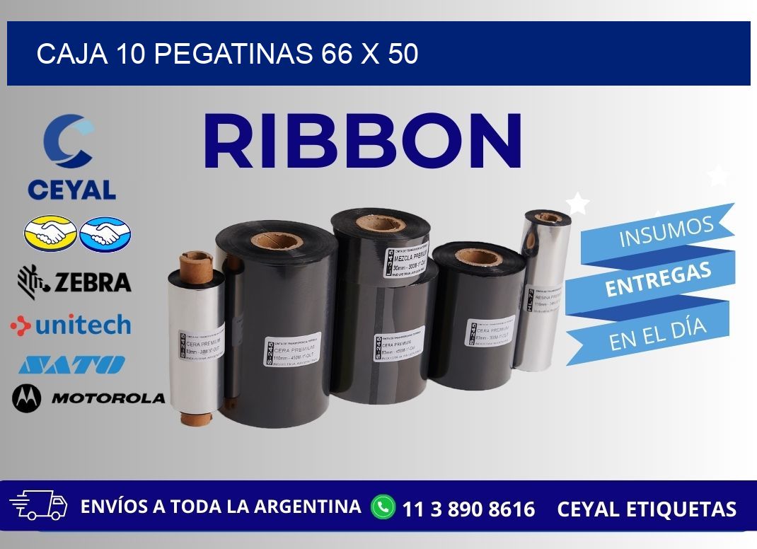 CAJA 10 PEGATINAS 66 x 50