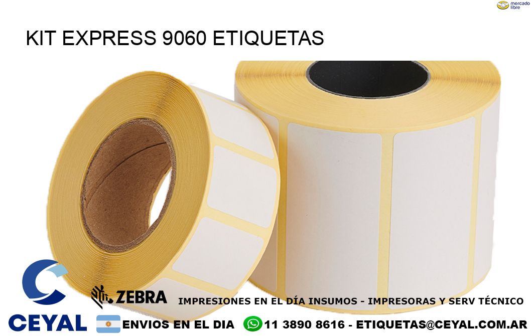 Kit express 9060 etiquetas