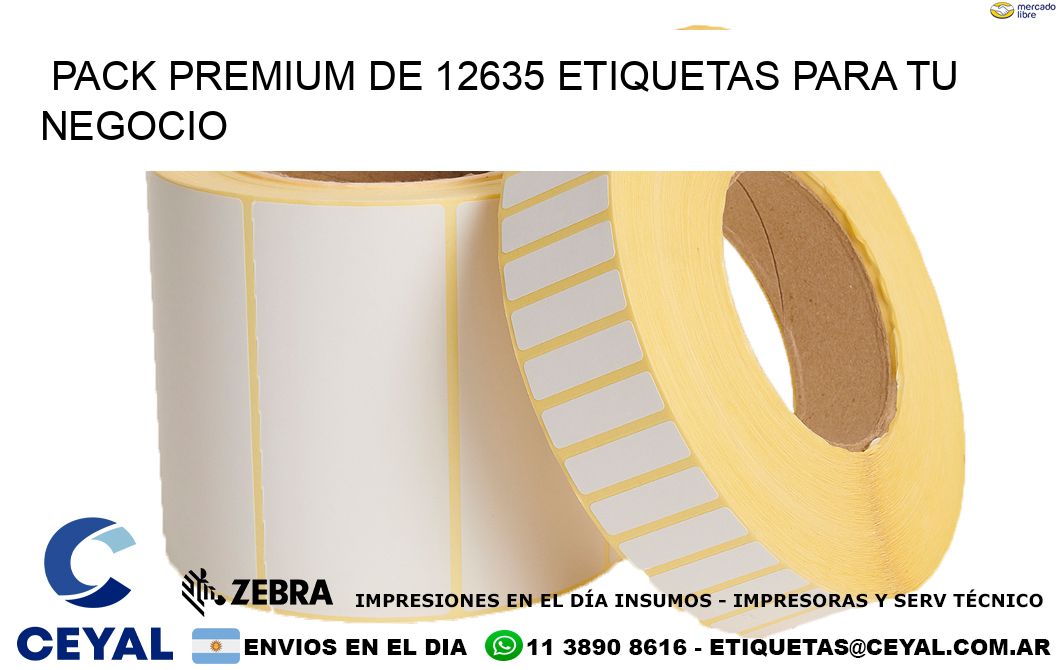 Pack premium de 12635 etiquetas para tu negocio