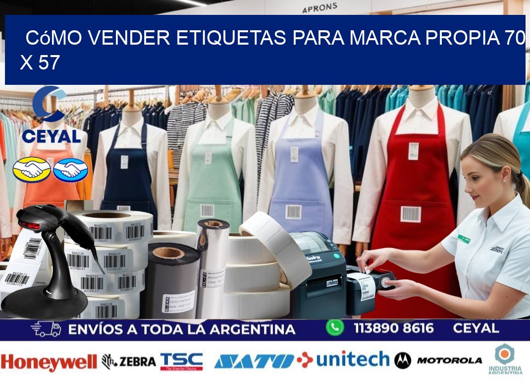 Cómo Vender Etiquetas para Marca Propia 70 x 57