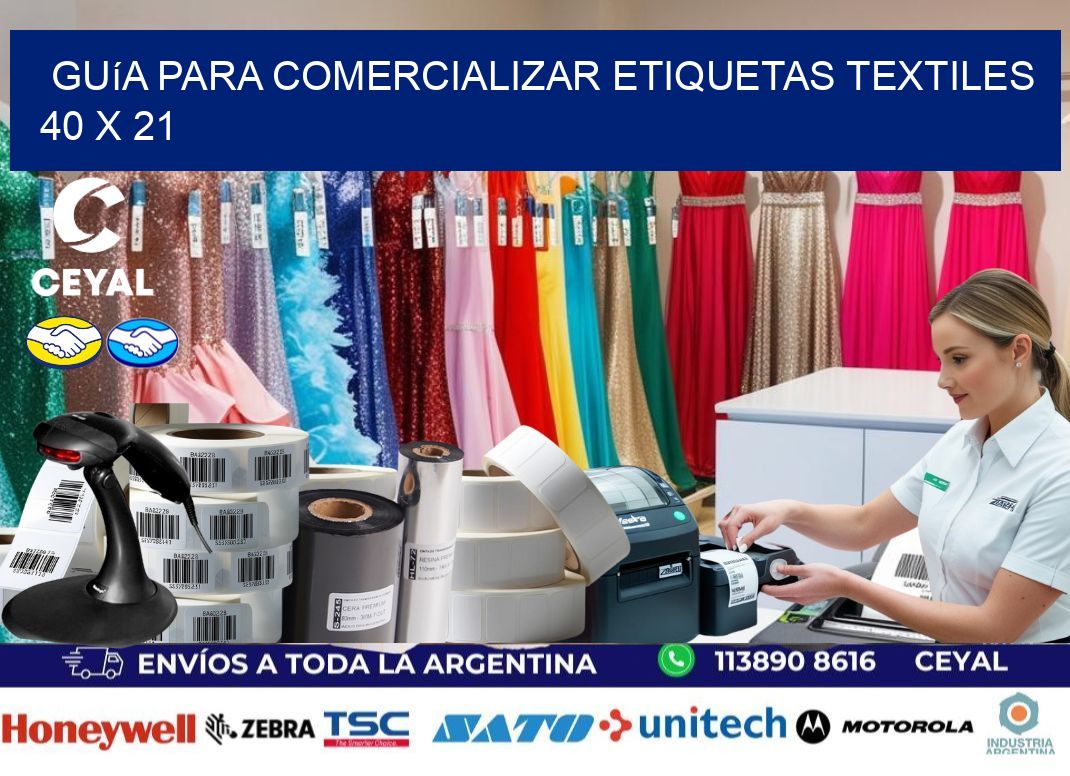 Guía para Comercializar Etiquetas Textiles 40 x 21