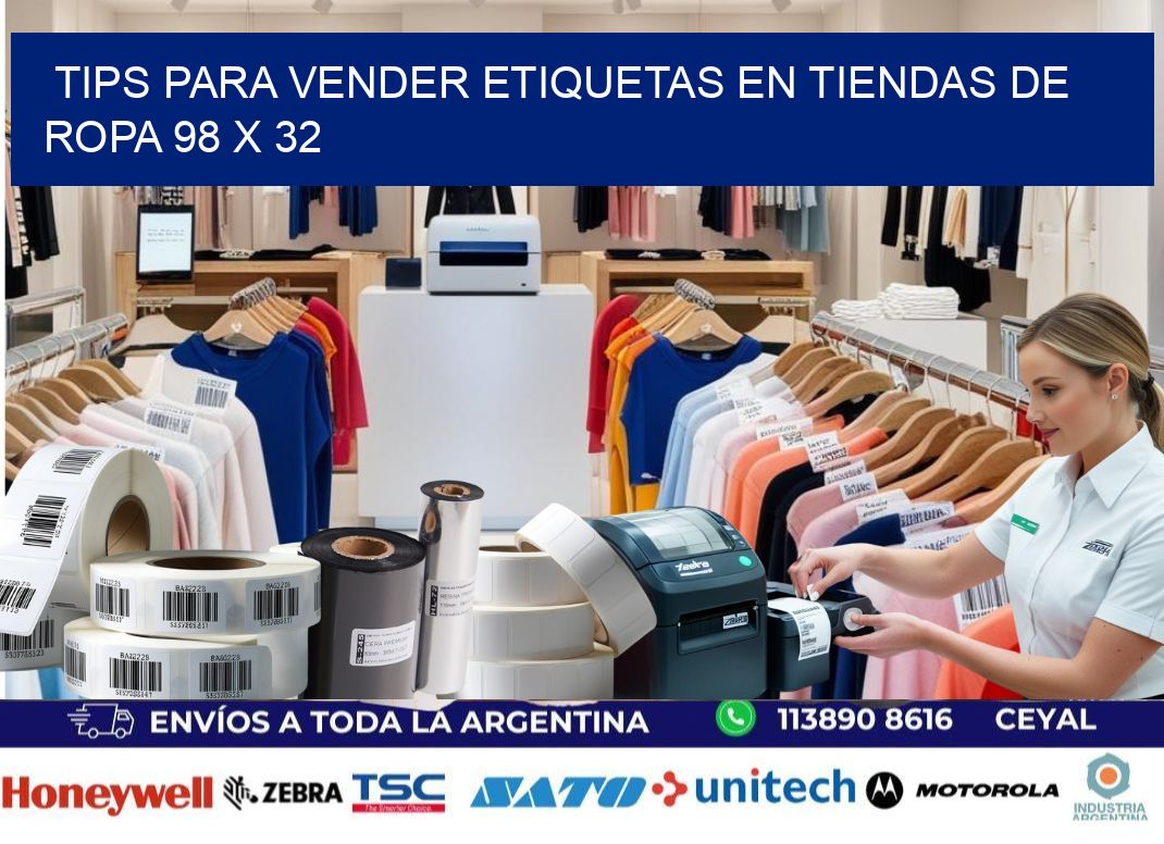 Tips para Vender Etiquetas en Tiendas de Ropa 98 x 32